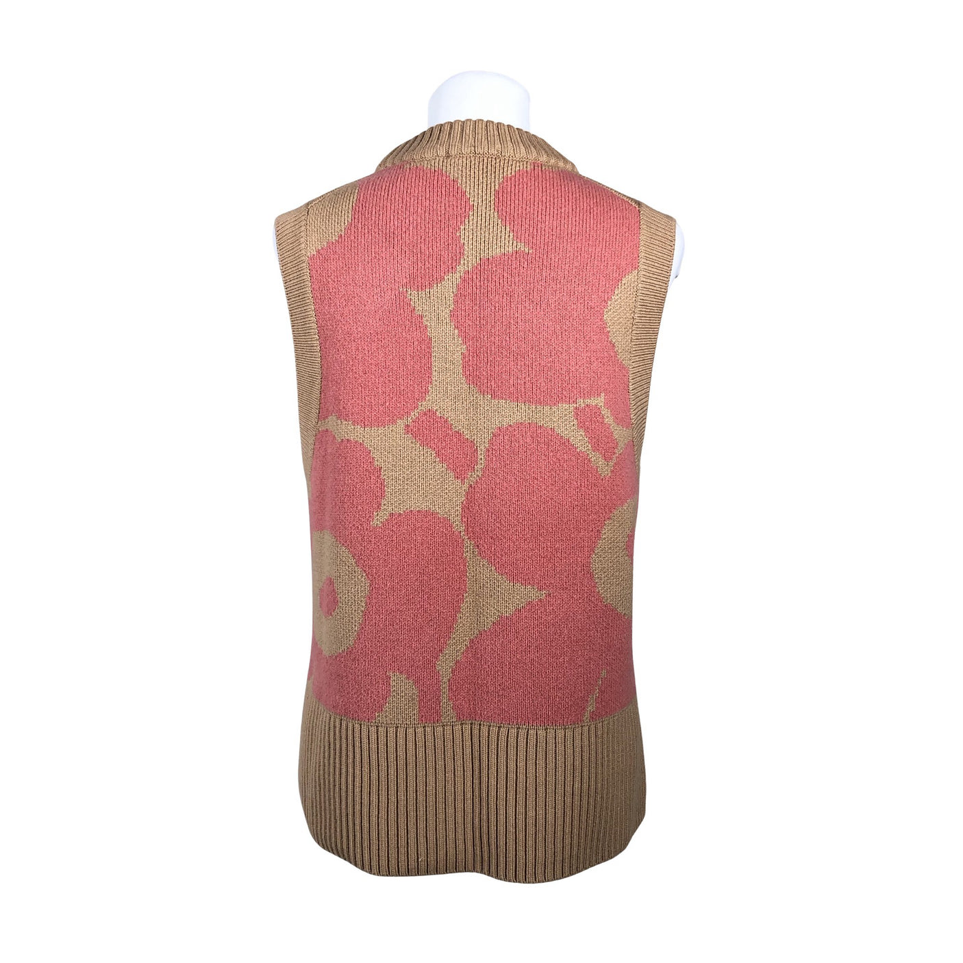 Unisex Marimekko - Knit vest, size 34 - Brown (3)