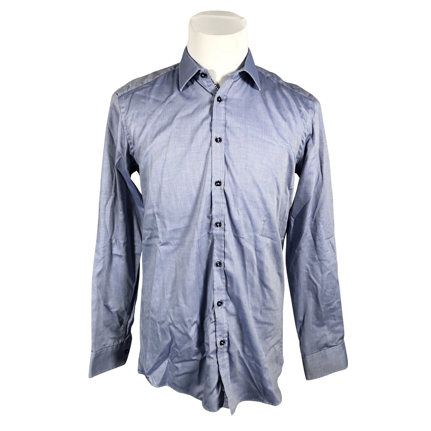 Unisex Sand - Collared shirt, size M - Blue (1)