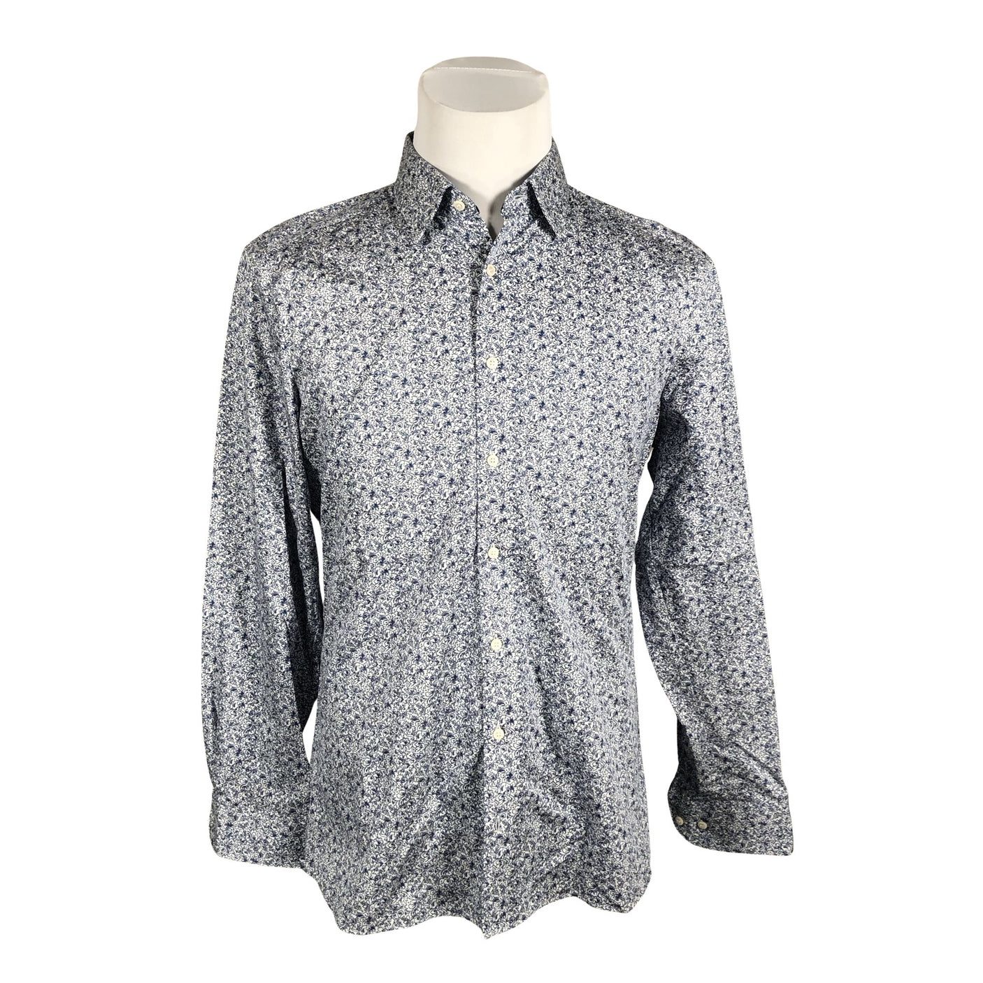 Unisex Olymp - Collared shirt, size L - White (1)