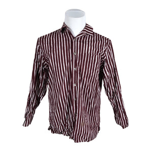 Unisex Marimekko - Collared shirt, size M - Wine red (1)