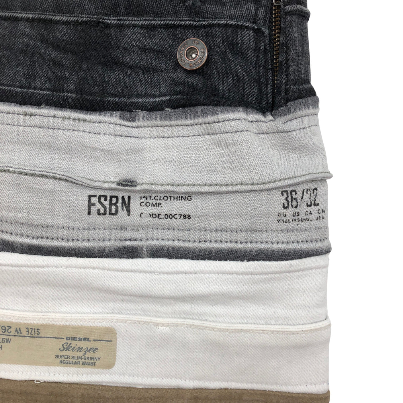 Unisex Handmade - Farkkuhame, koko 34 -  (4)
