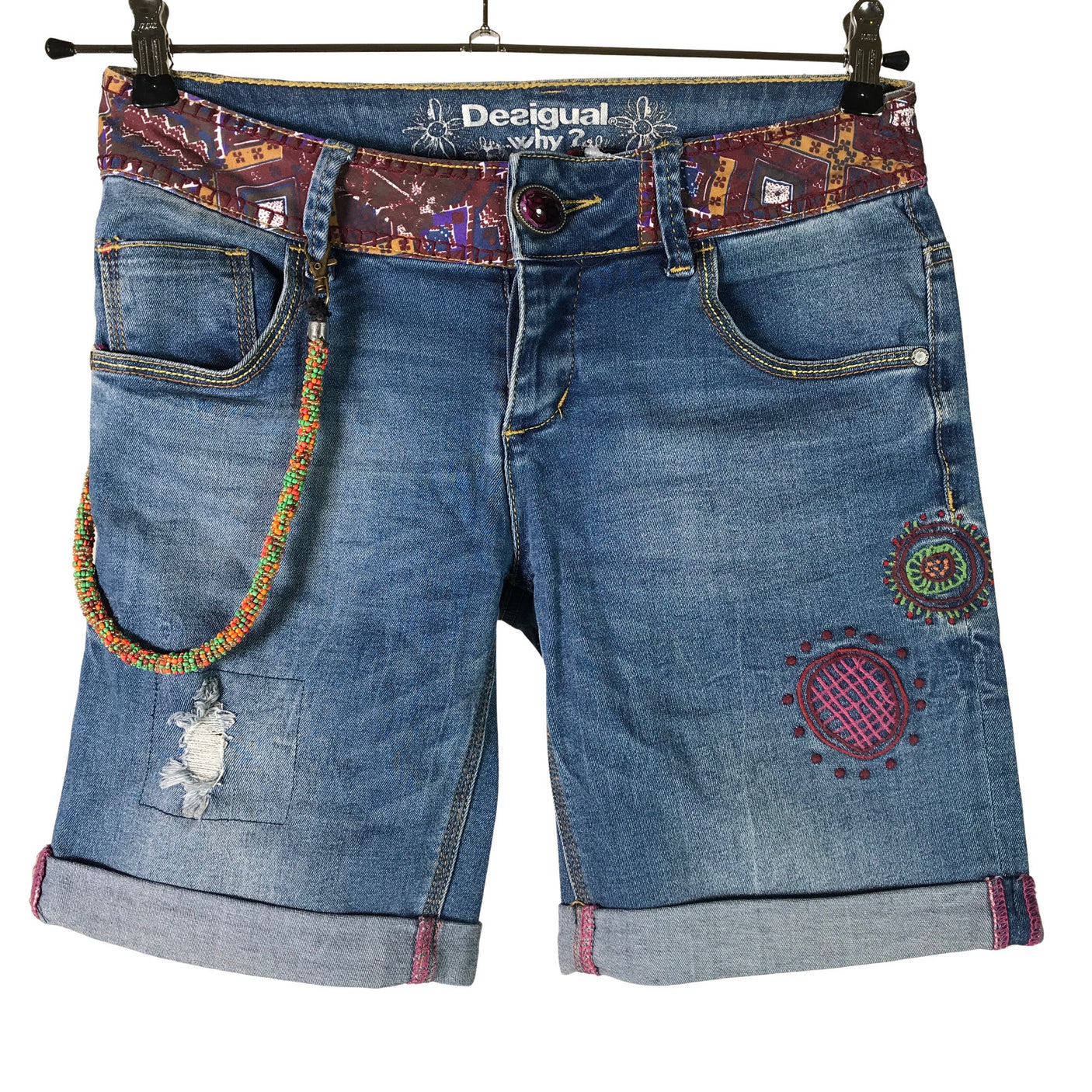 Unisex Desigual - Farkkushortsit, koko 38 -  (1)