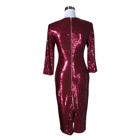 Unisex Kaos - Party dress, size 38 - Red (2)