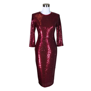 Unisex Kaos - Party dress, size 38 - Red (1)