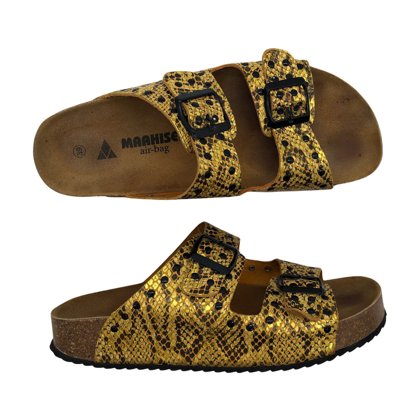 Unisex Maahiset - Sandaalit, koko 39 -  (1)
