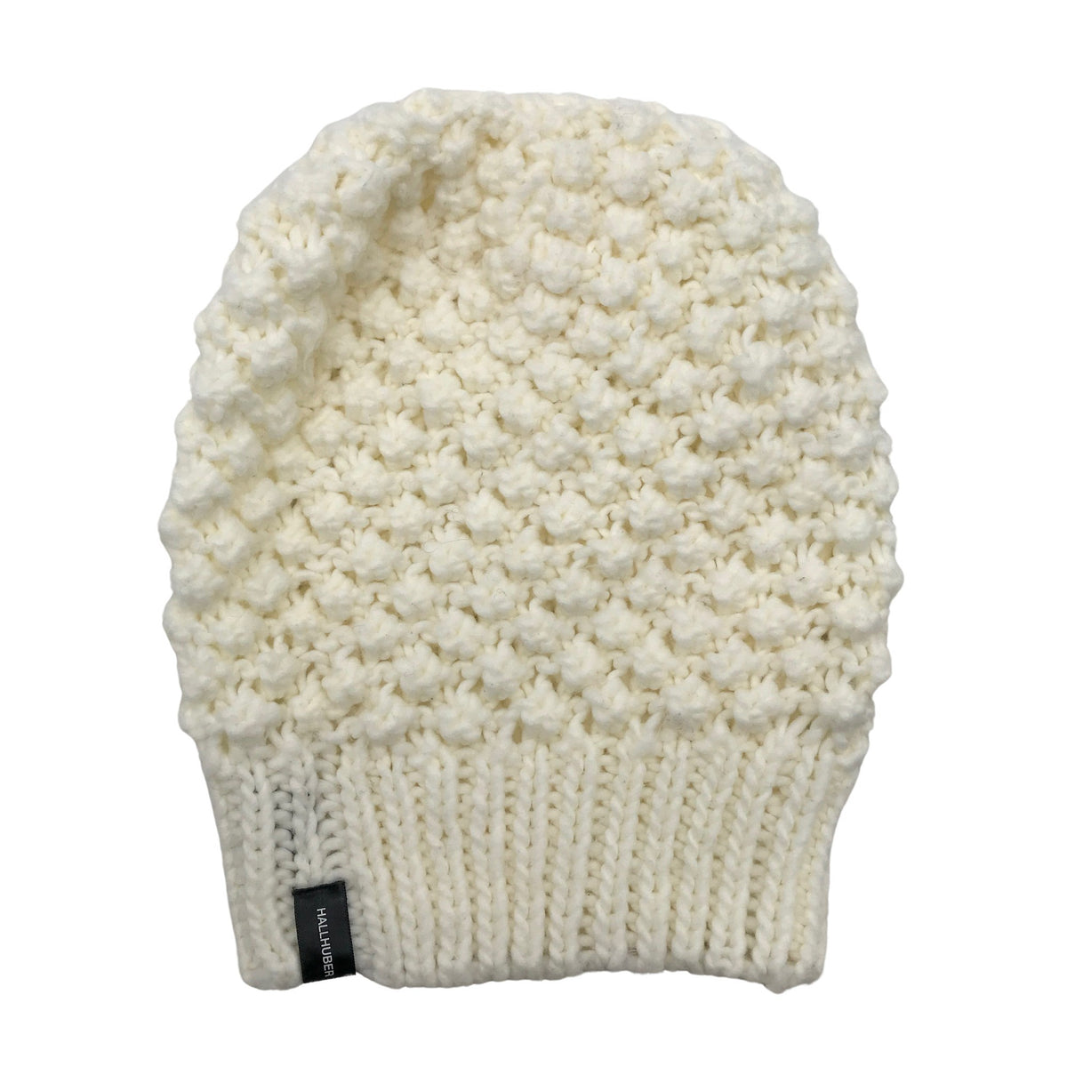 Unisex Hallhuber - Winter beanie, size 54 - 56 cm - Natural white (3)