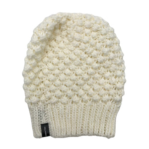 Unisex Hallhuber - Winter beanie, size 54 - 56 cm - Natural white (3)