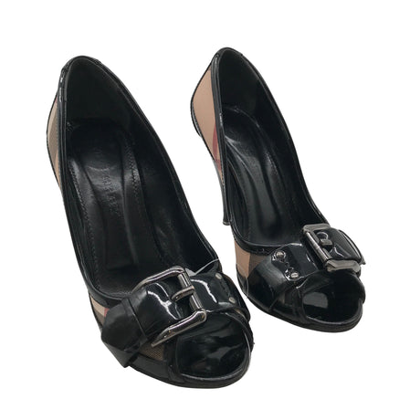 Unisex Burberry - Avokärkiset korkokengät, koko 38 -  (2)