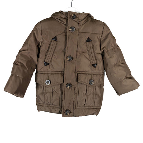 Unisex Benetton - Down jacket, size 80 - 86 - Brown ()