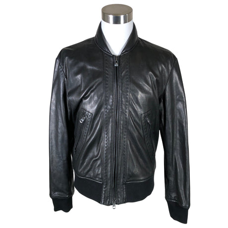 Unisex Armani Jeans - Nahkatakki, koko XL -  ()