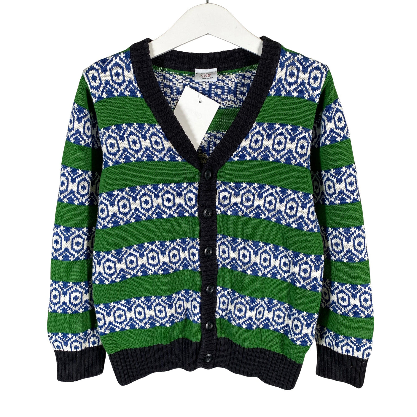 Unisex Polarn O. Pyret - Neuletakki, koko 110 - 116 -  (1)