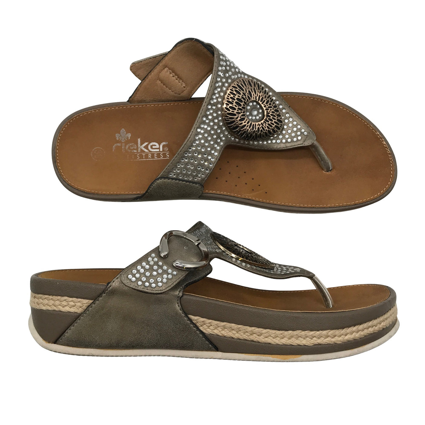 Unisex Rieker - Sandaalit, koko 38 -  (1)