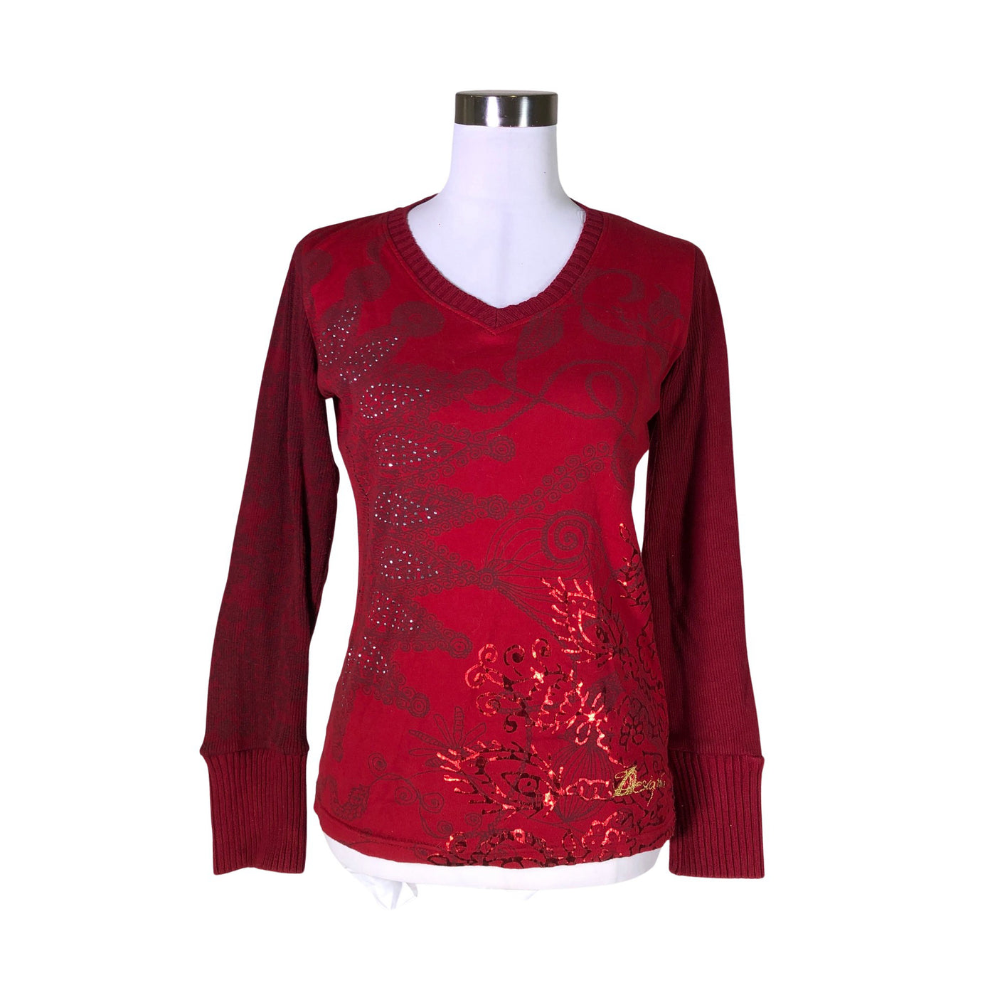 Unisex Desigual - Trikoopaita, koko 40 -  (1)