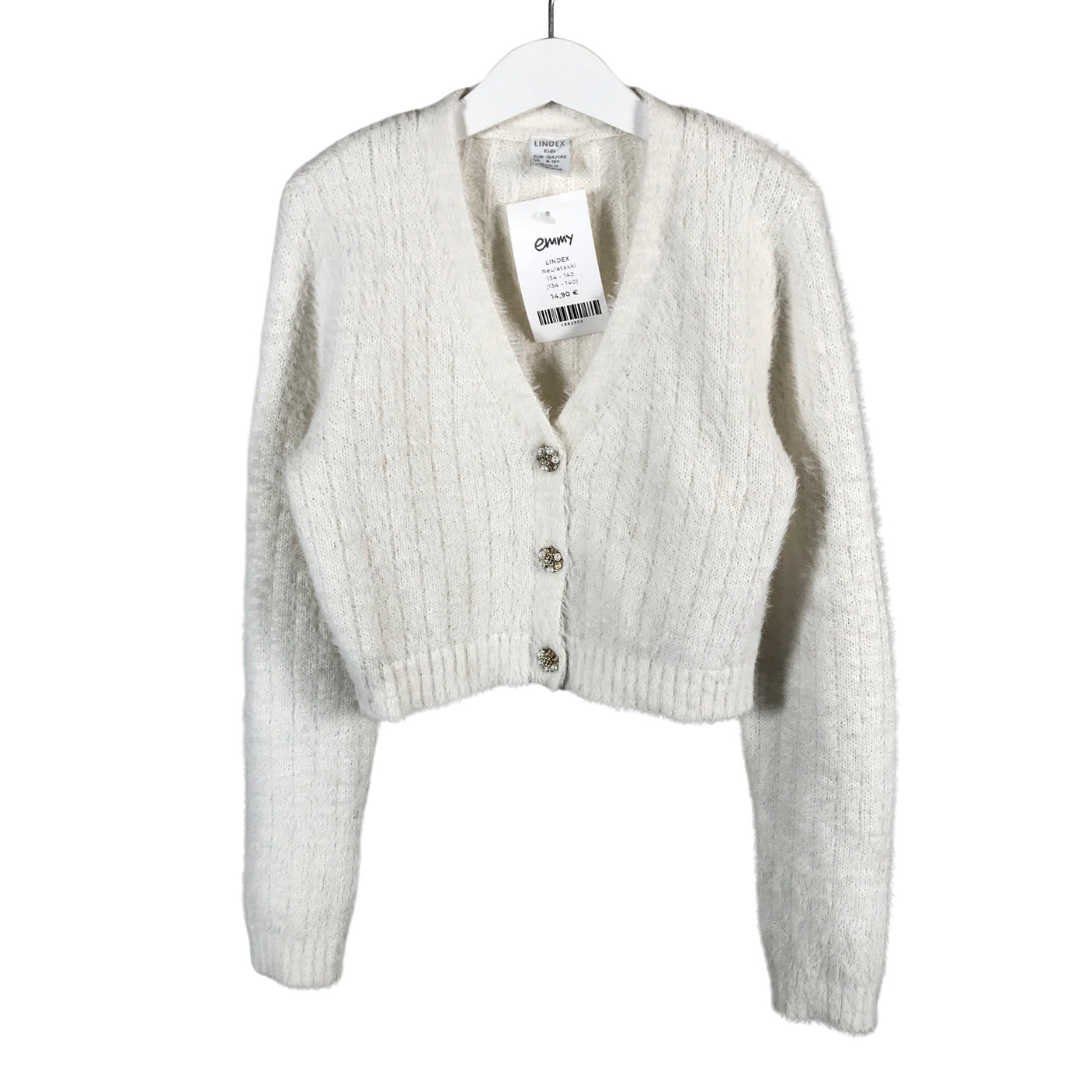 Unisex Lindex - Neuletakki, koko 134 - 140 -  (1)