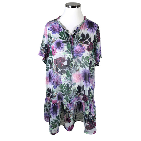 Unisex Zizzi - Sifonkimekko, koko 46 -  ()