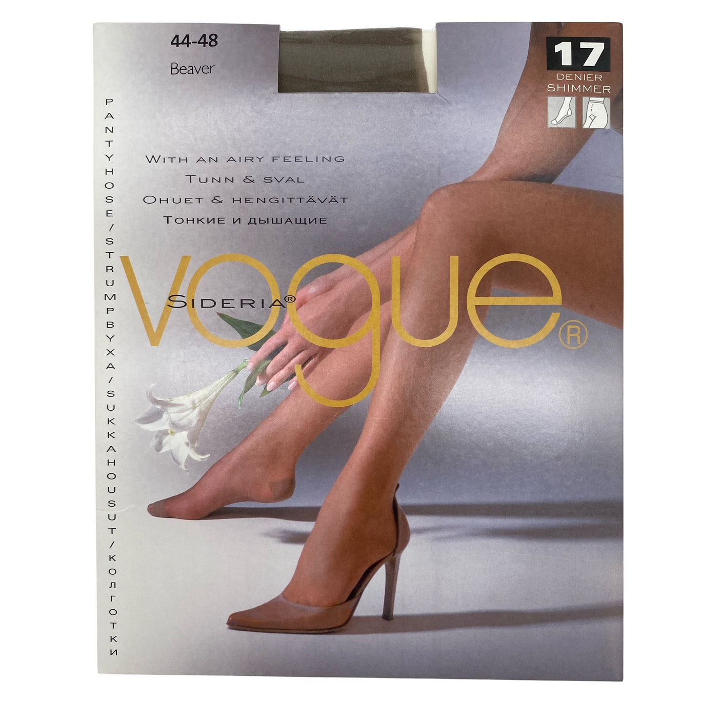 Unisex Vogue - Sukkahousut, ohuet, koko 46 -  (1)