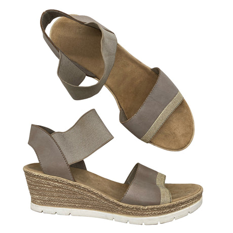 Unisex Rieker - Kiilakorkosandaalit, koko 39 -  ()