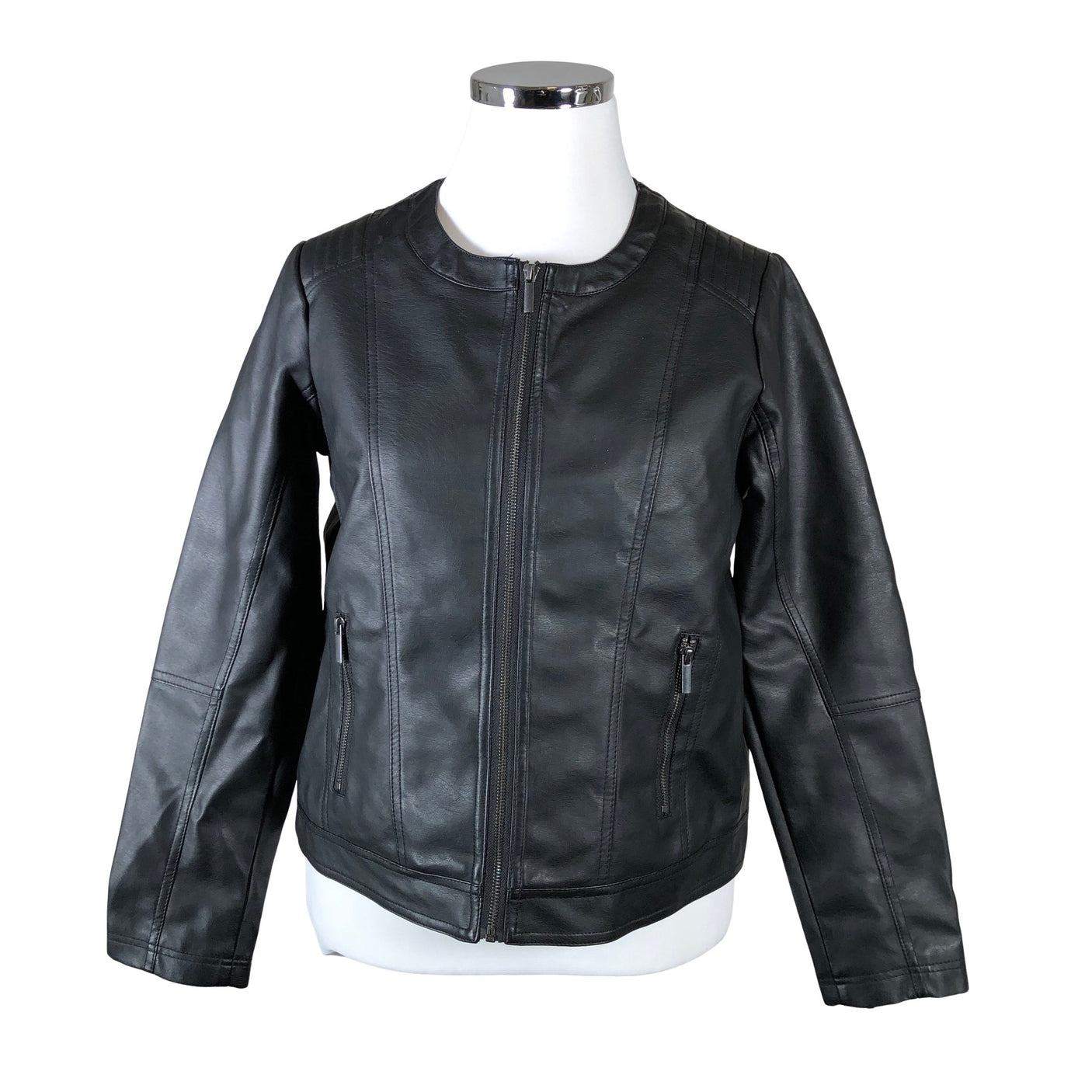 Unisex Zizzi - Nahkatakki, koko 42 -  (1)