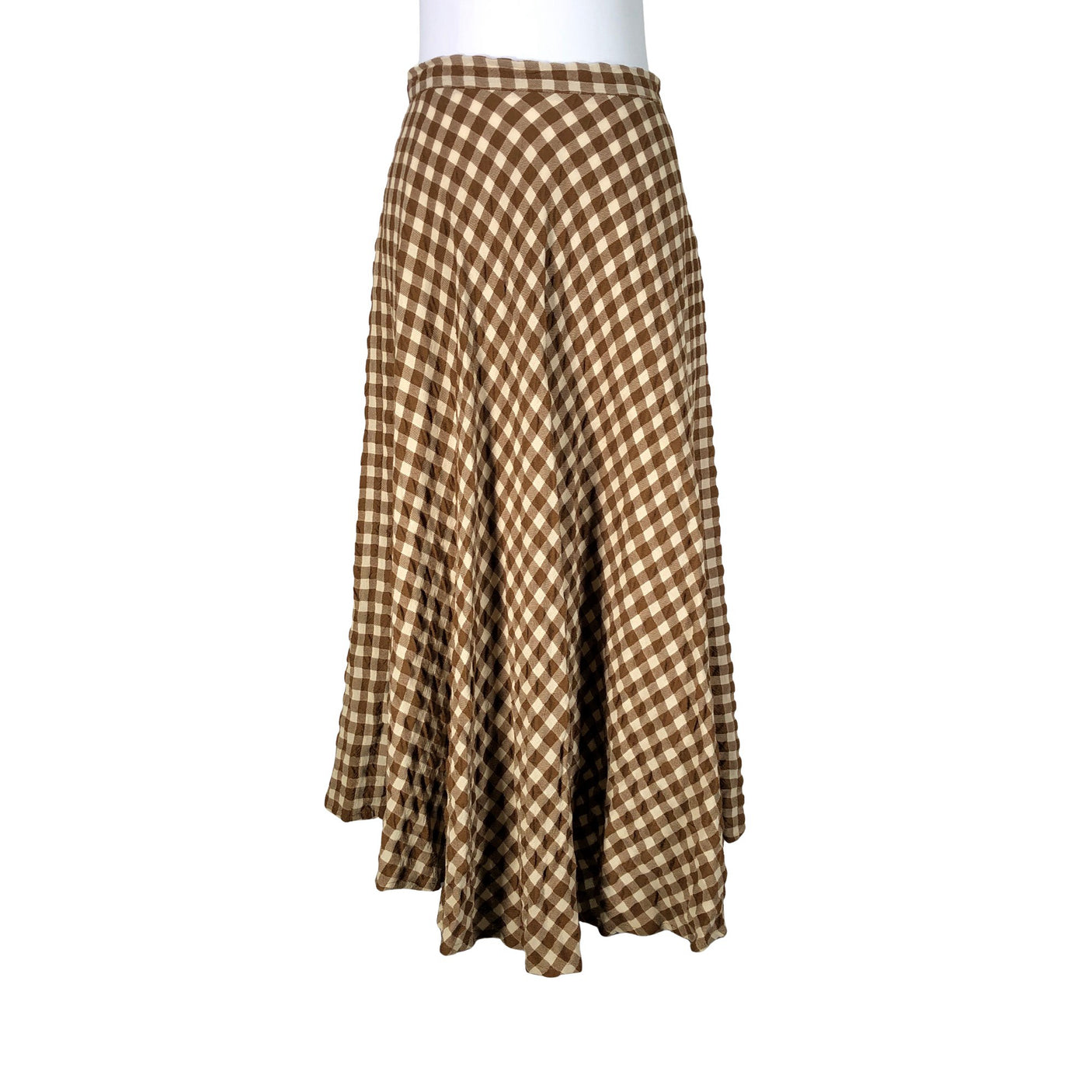 Unisex Samuji - Fabric skirt, size 38 - Brown (1)