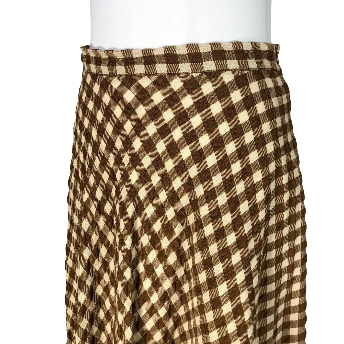Unisex Samuji - Fabric skirt, size 38 - Brown (3)