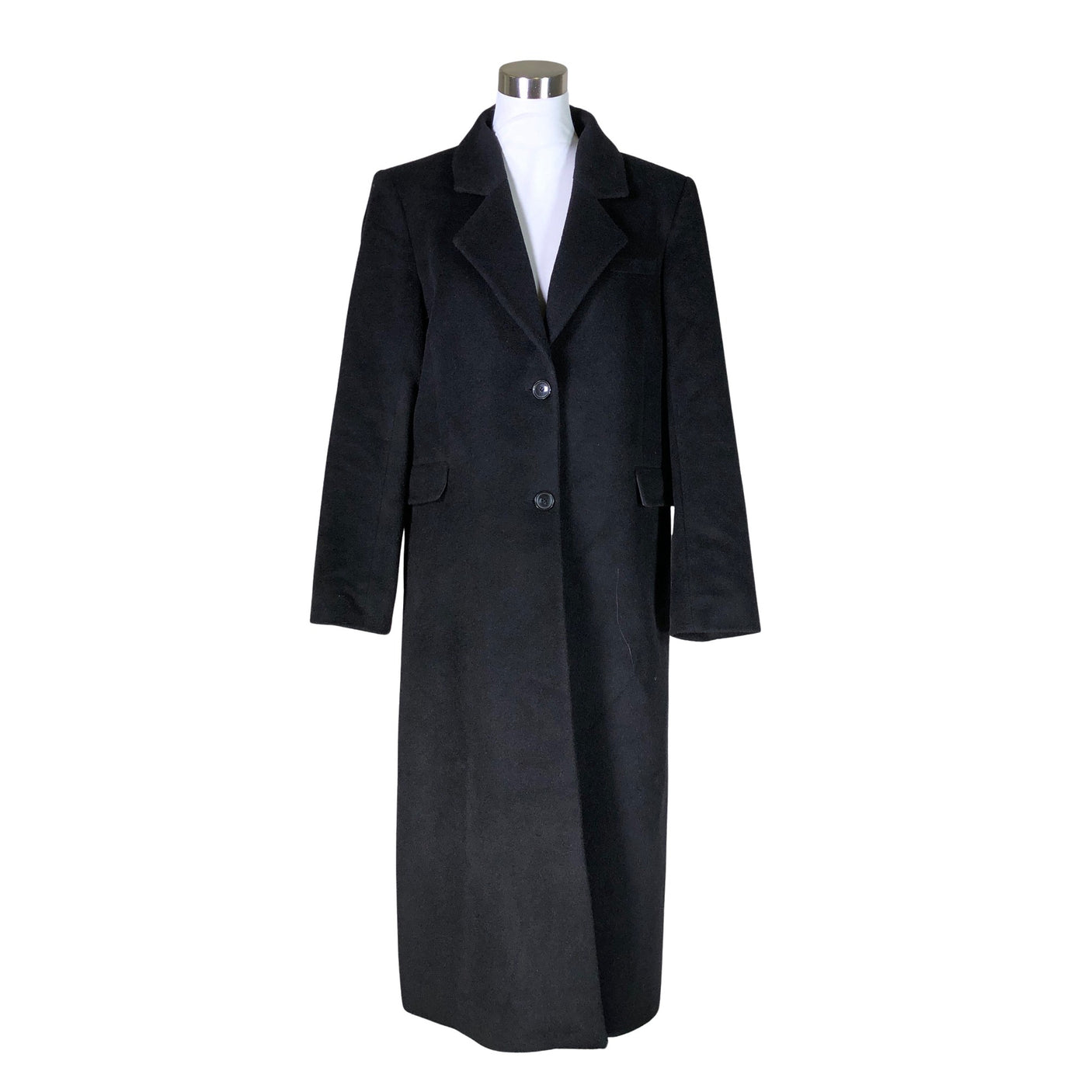 Unisex Almada Label - Wool coat, size 38 - Black (1)