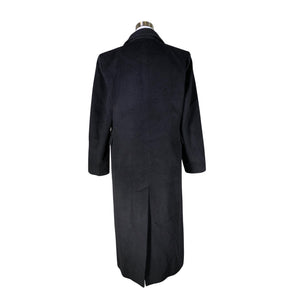 Unisex Almada Label - Wool coat, size 38 - Black (2)
