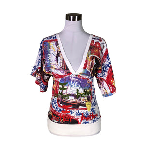 Unisex Desigual - T-paita, koko 34 -  (1)