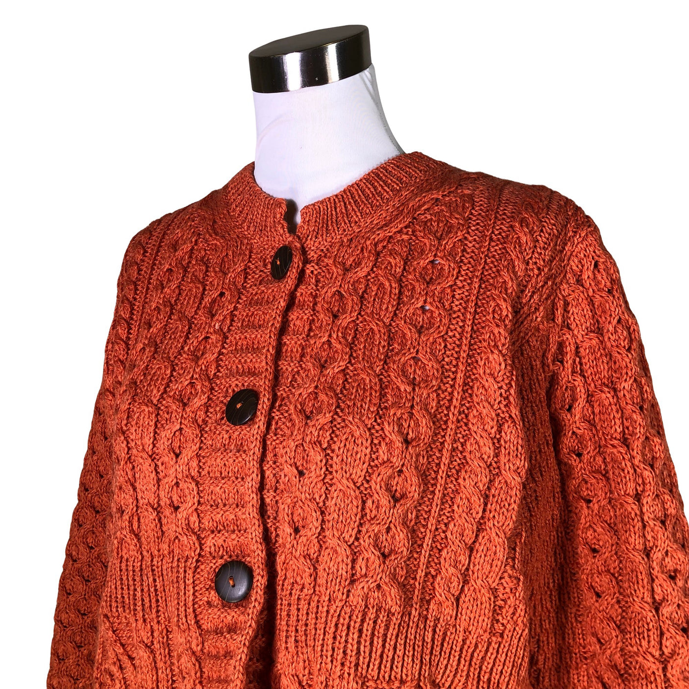 Unisex Aran Sweater Market - Neuletakki, koko 40 -  (3)