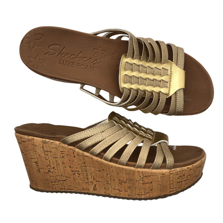 Unisex Skechers - Kiilakorkosandaalit, koko 40 -  ()