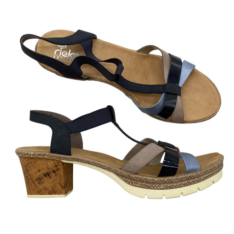 Unisex Rieker - Korolliset sandaalit, koko 41 -  ()