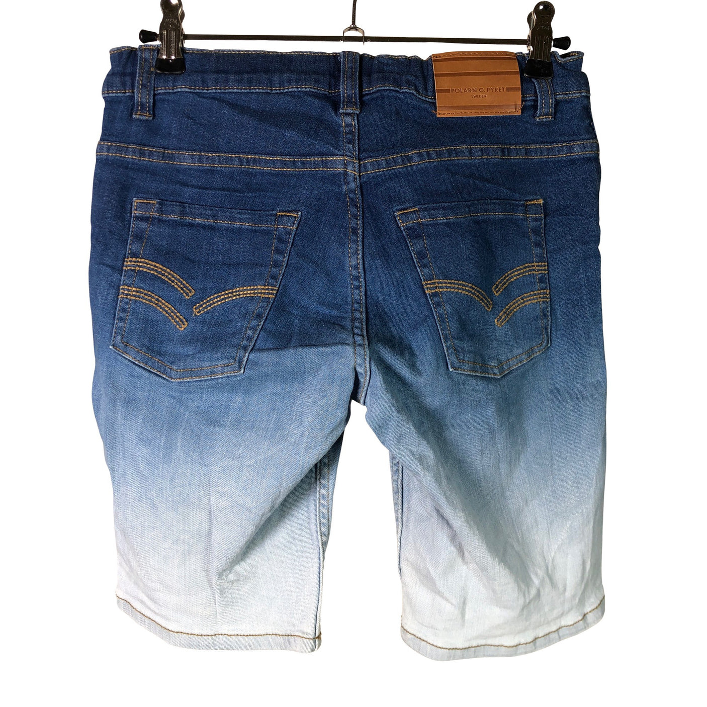 Unisex Polarn O. Pyret - Farkkushortsit, koko 146 - 152 -  (2)