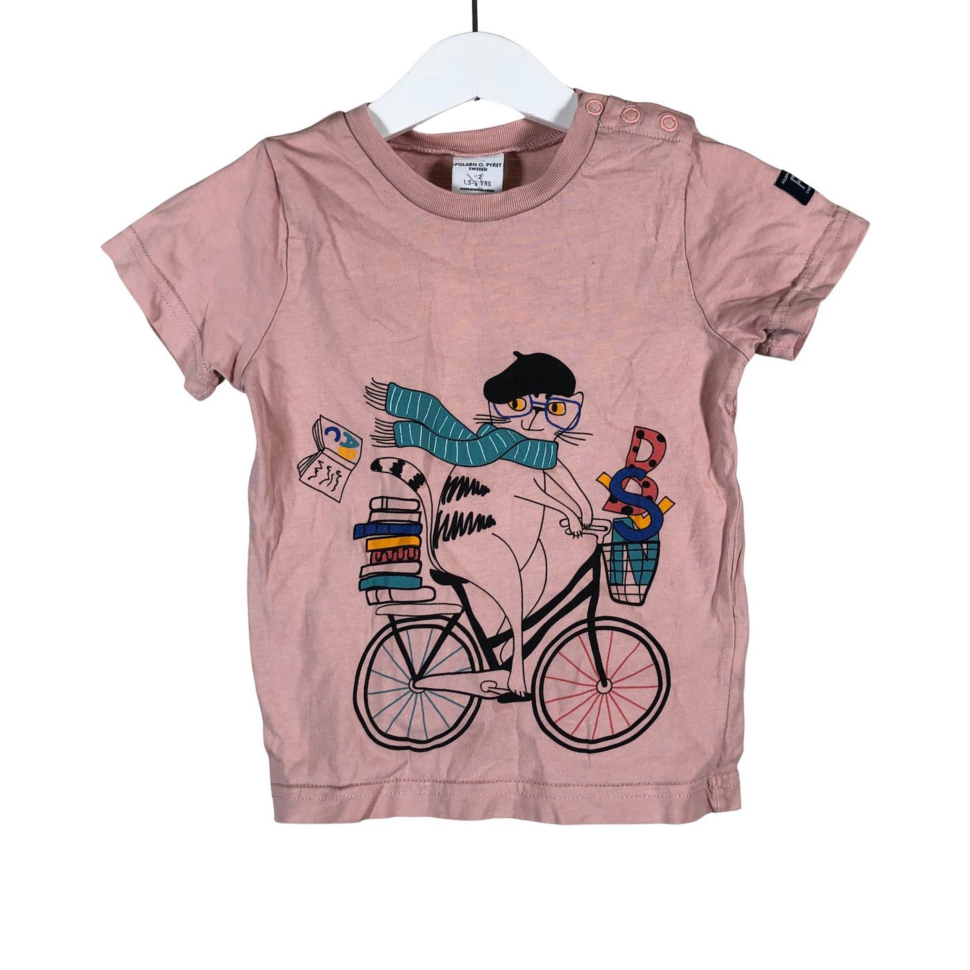 Unisex Polarn O. Pyret - T-paita, koko 86 - 92 -  (1)