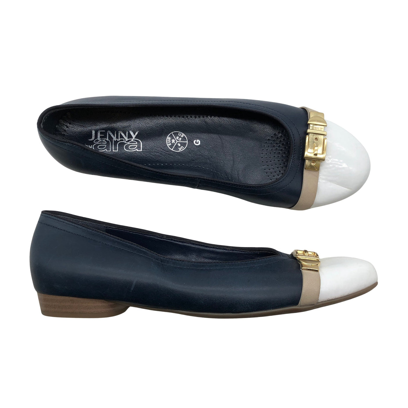 Unisex Jenny - Ballerinas, size 39 - Blue (1)