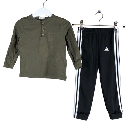 Unisex Adidas - Verryttelyhousut, koko 86 - 92 -  ()