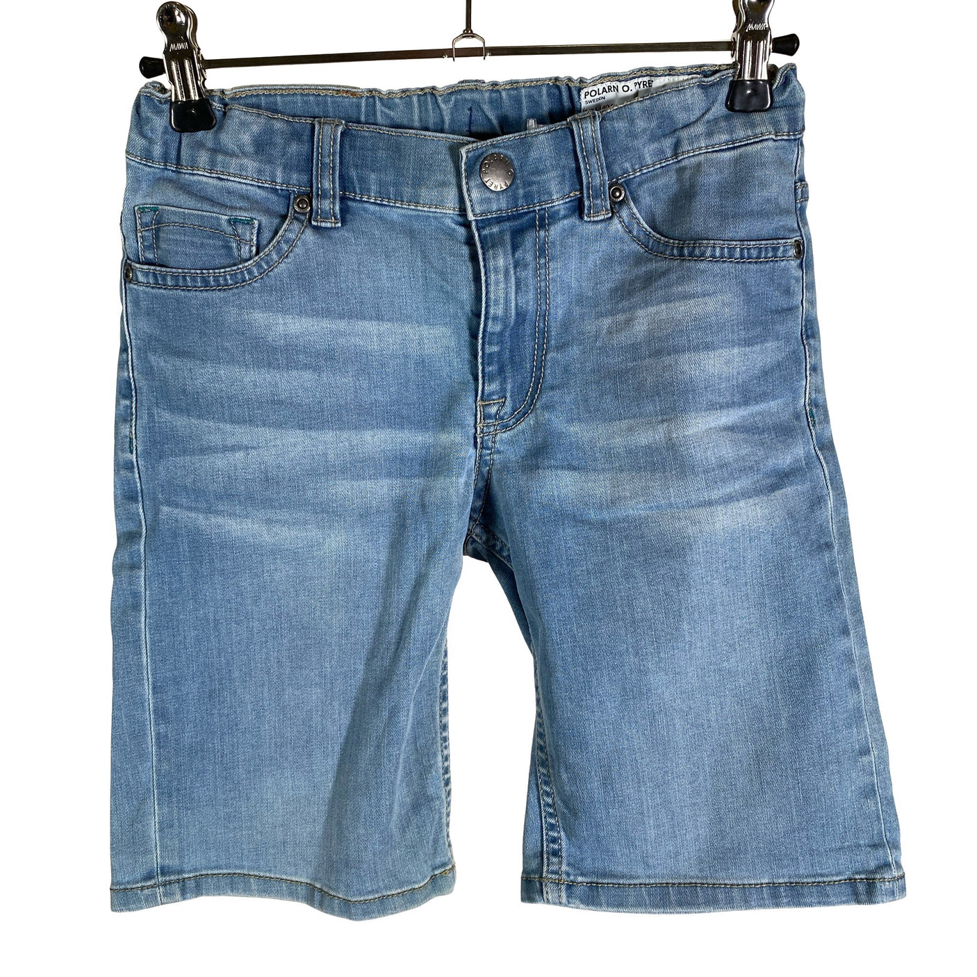 Unisex Polarn O. Pyret - Farkkushortsit, koko 134 - 140 -  (1)