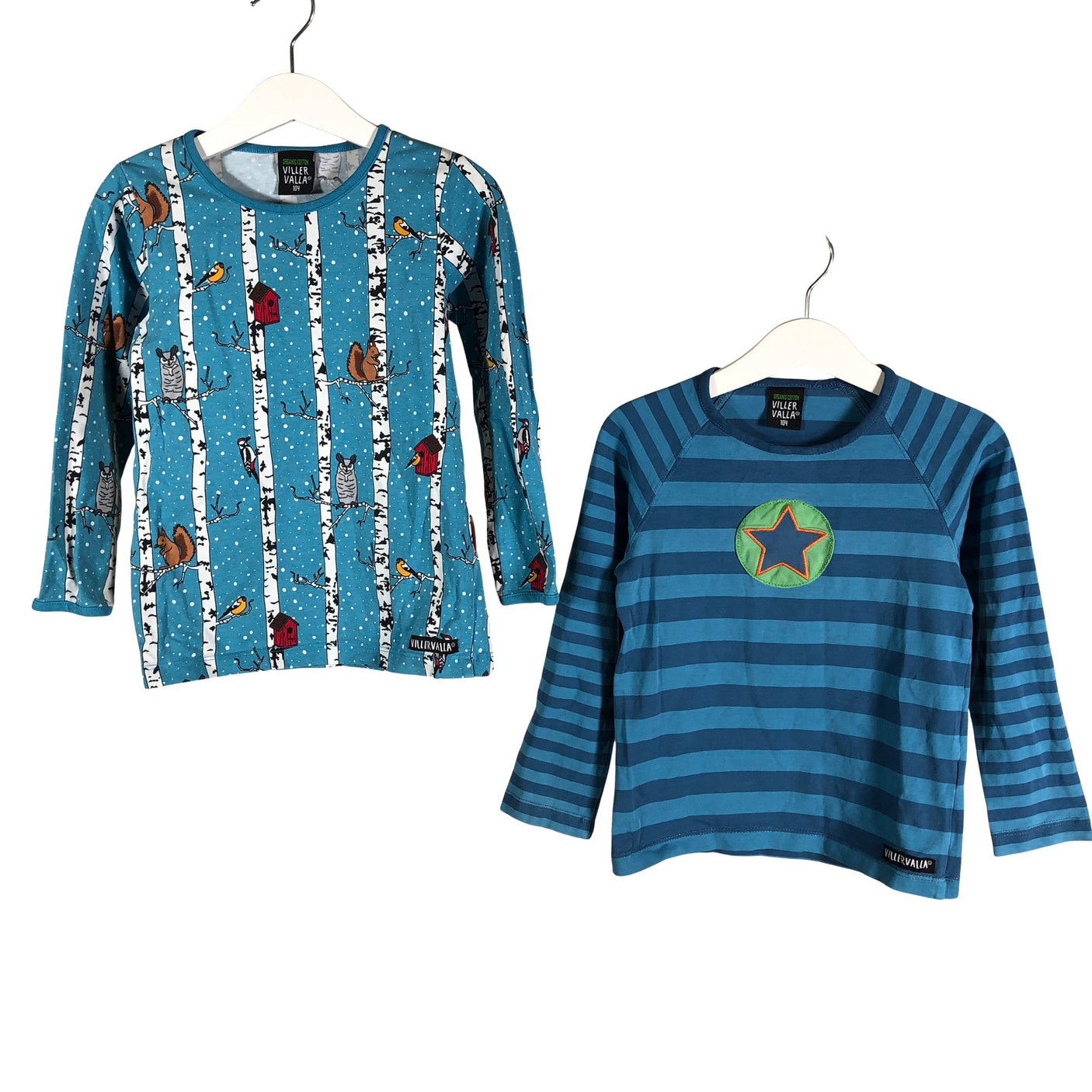 Unisex Villervalla - Trikoopaita, koko 98 - 104 -  (1)