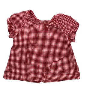 Unisex Lindex - Lyhythihainen pusero, koko 62 - 68 -  (1)