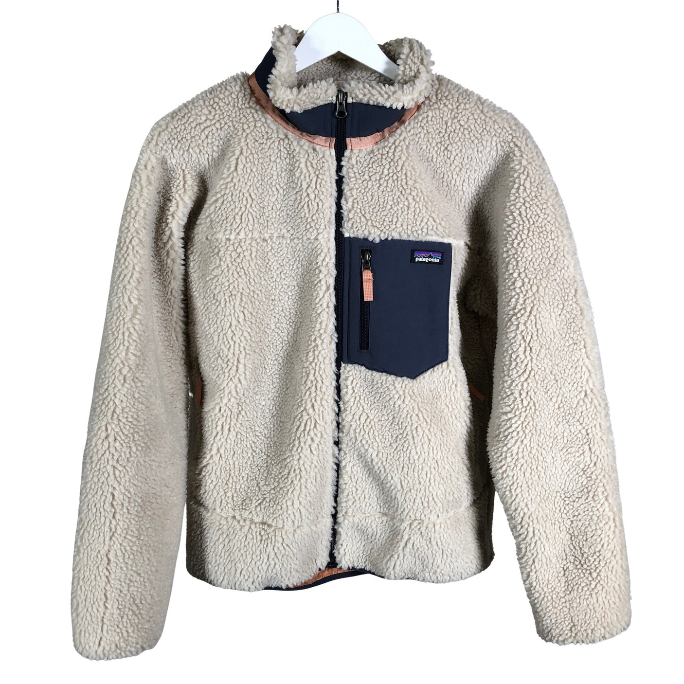 Unisex Patagonia - Fleece jacket, size 170 - 176 - Beige (1)