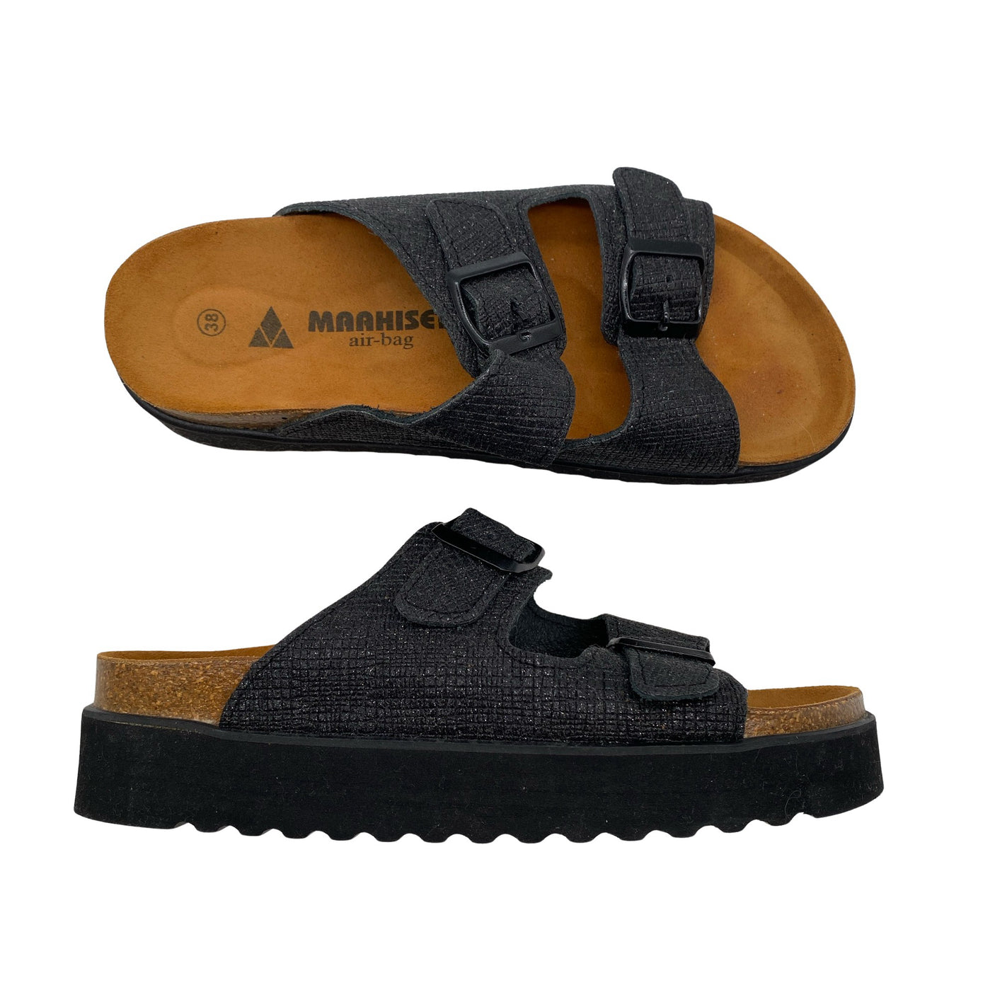 Unisex Maahiset - Sandaalit, koko 38 -  (1)