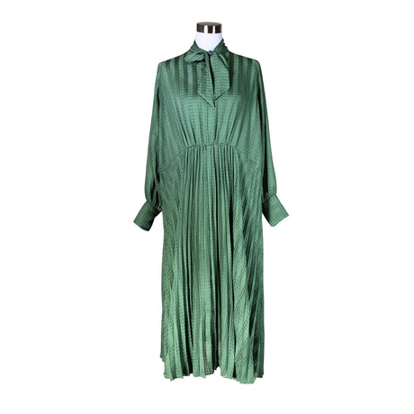 Unisex Samsoe&Samsoe - Schiffon dress, size 36 - Green ()