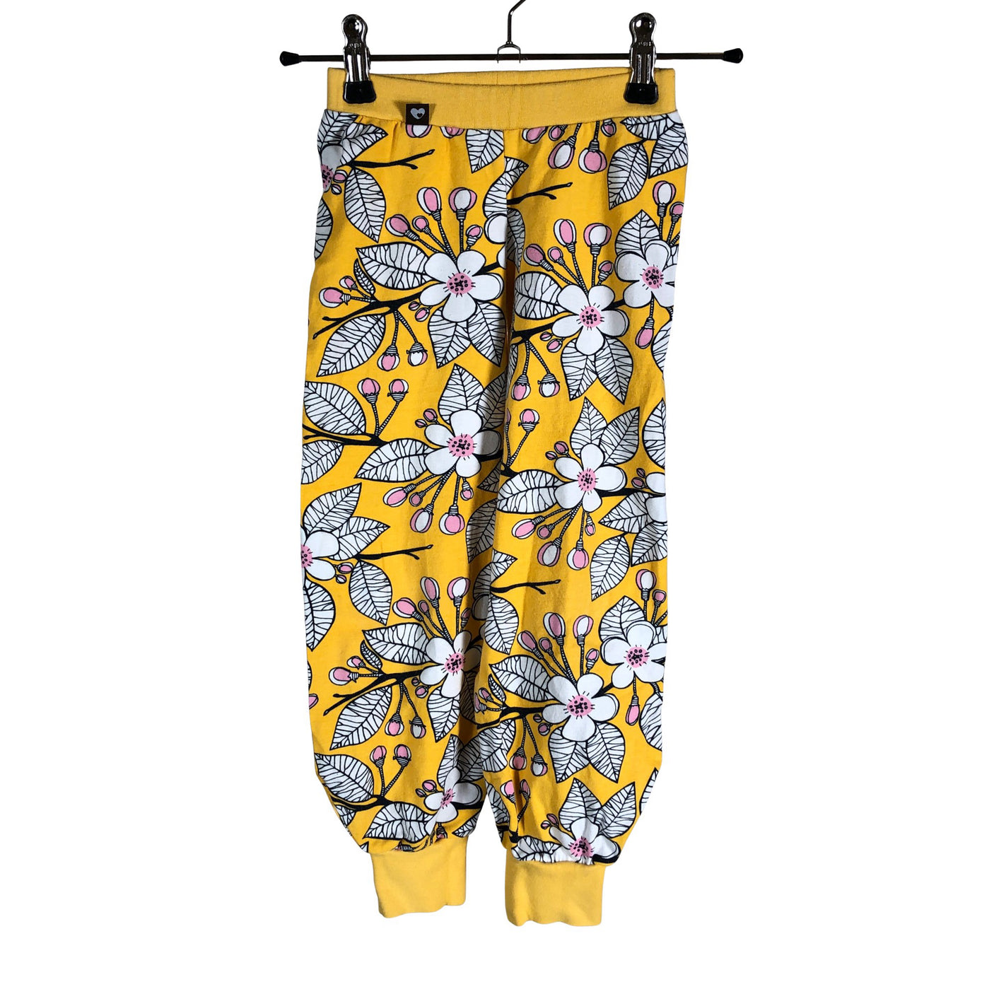 Unisex Maitotyttö - Trikoohousut, koko 98 - 104 -  (1)