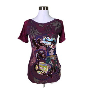 Unisex Desigual - T-paita, koko 38 -  (1)