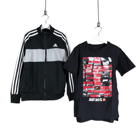 Unisex Adidas - Track jacket, size 134 - 140 - Black ()