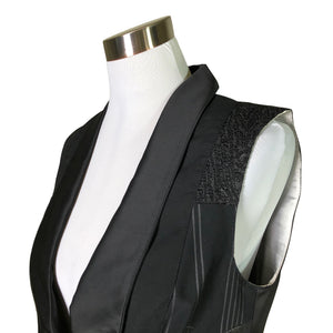 Unisex Elisa Cavaletti - Vest, size 40 - Black (3)