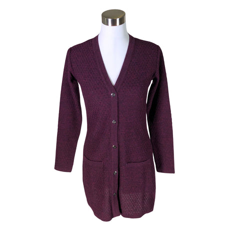 Unisex Alpa - Cardigan, size 36 - Wine red ()