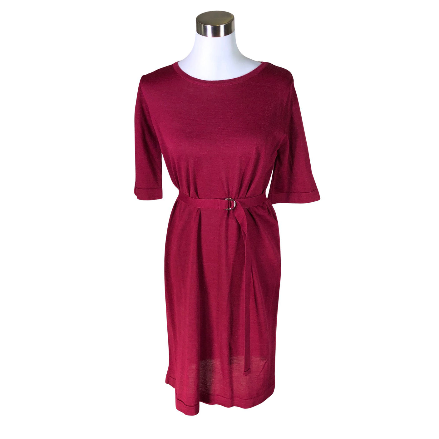 Unisex Alpa - Knit dress, size 36 - Wine red (1)