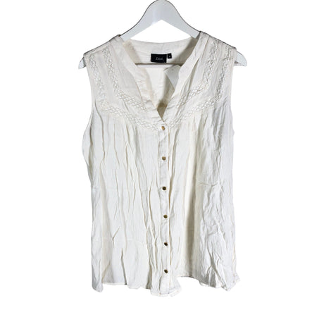 Unisex Zizzi - Top, size 46 - Natural white ()