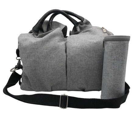 Unisex Lässig - Diaper bag, size Maxi - Gray ()