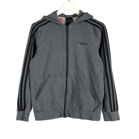 Unisex Adidas - Hoodie, size 158 - 164 - Gray ()