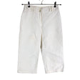 Unisex Your Face - Capri pants, size 34 - Natural white ()